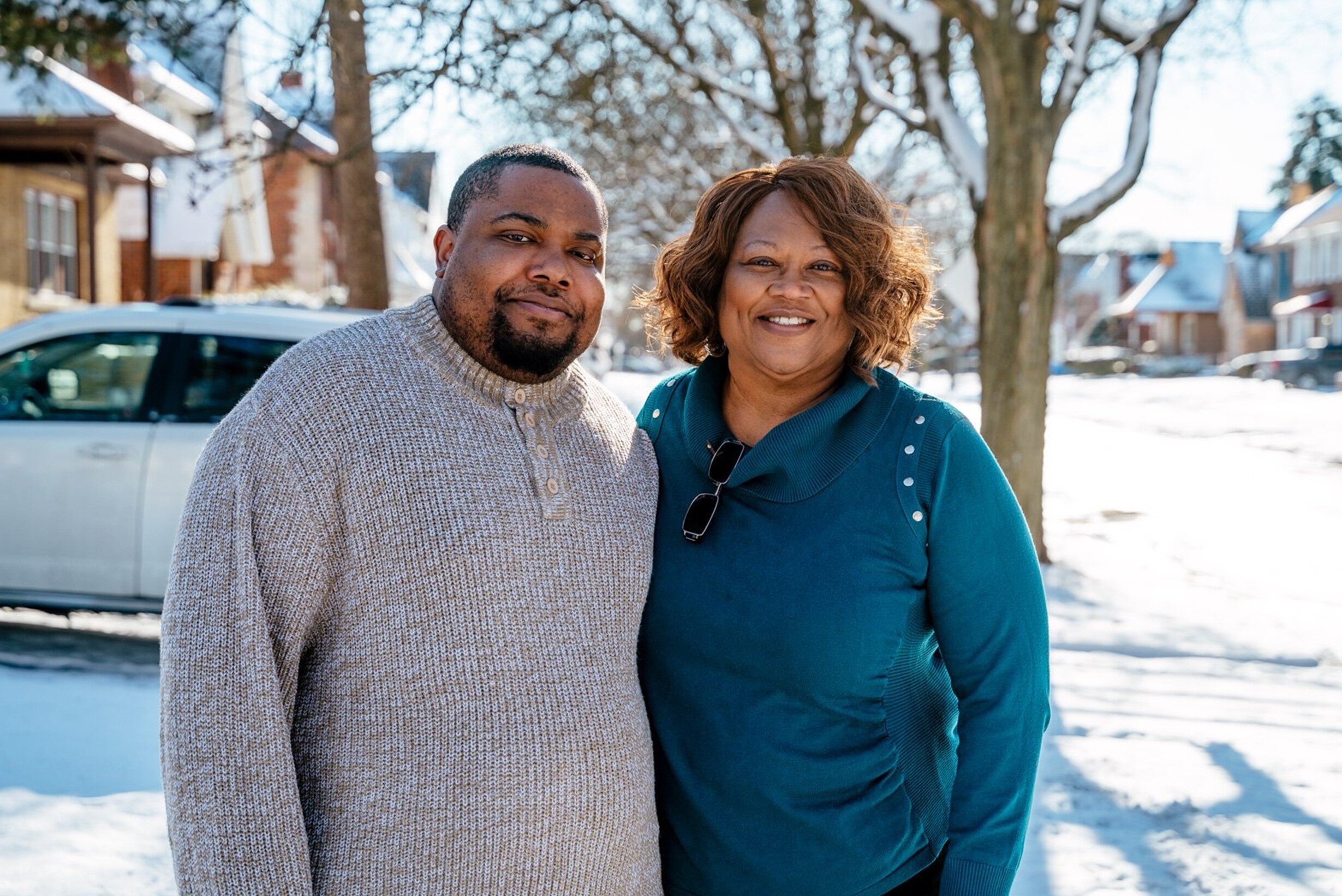 Joanna Lofton and her son Edward are thankful for AAoM.