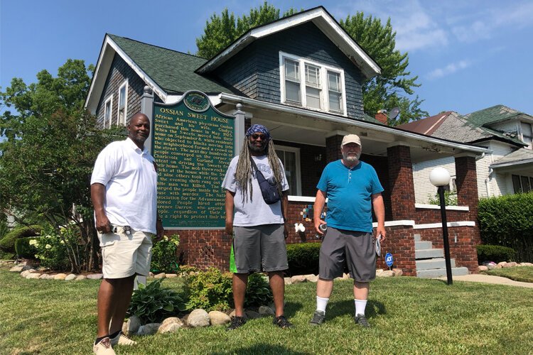 From left, Jason Ridgeway, Chris Turner, and Bob Hoey. Photo by Dorothy Hernandez.