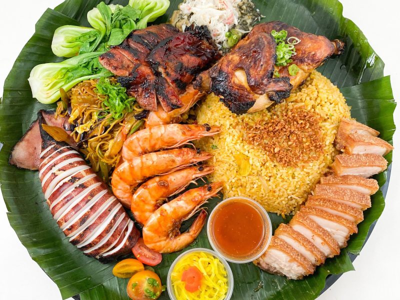 Kamayan Platter, Isla