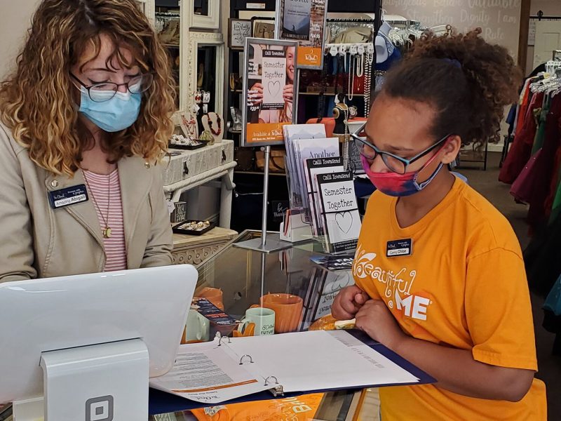 ABMe Abigail Steele training Chloe Nabozney