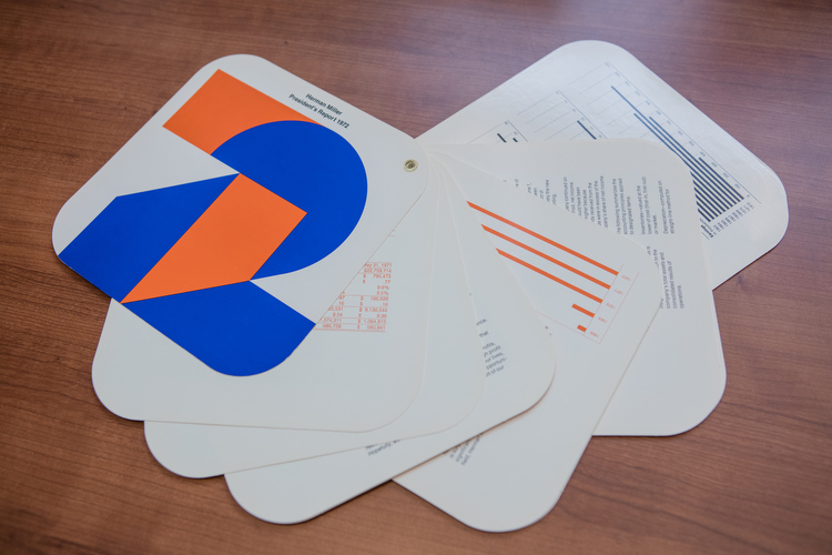 A 1972 Herman Miller annual report.