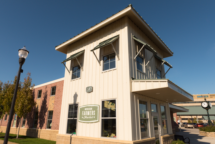 Kitchen 242 is located at the Muskegon Farmers Market in the city's downtown.