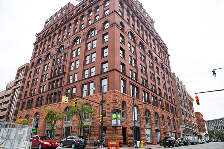 The Trust Building offers mixed use retail and executive suites