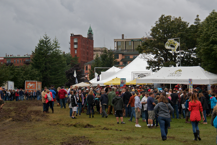 Although the day was rainy, it didn't stop the party.