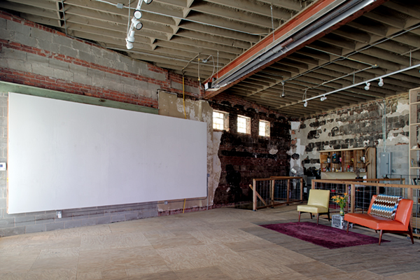 Interior of N'Namdi Center for Contemporary Art