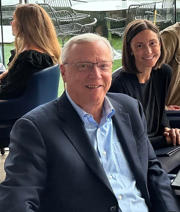 Stephen D'Arcy and Elisabeth Berry