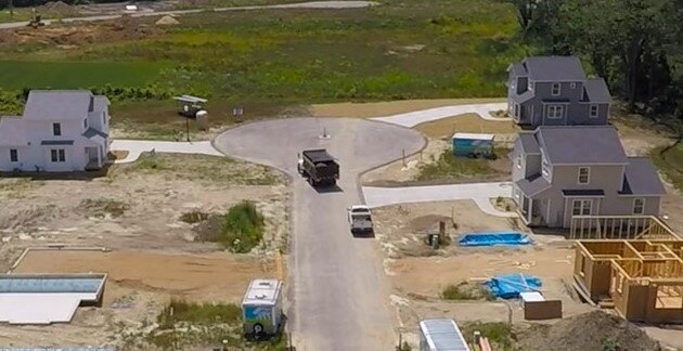 Lakeshore Habitat for Humanity development.