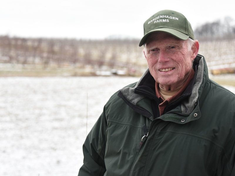 Jim Bardenhagen of Suttons Bay-based Bardenhagen Farms is one of many Michigan farmers who sold his produce to Michigan clients through Cherry Capital Foods.