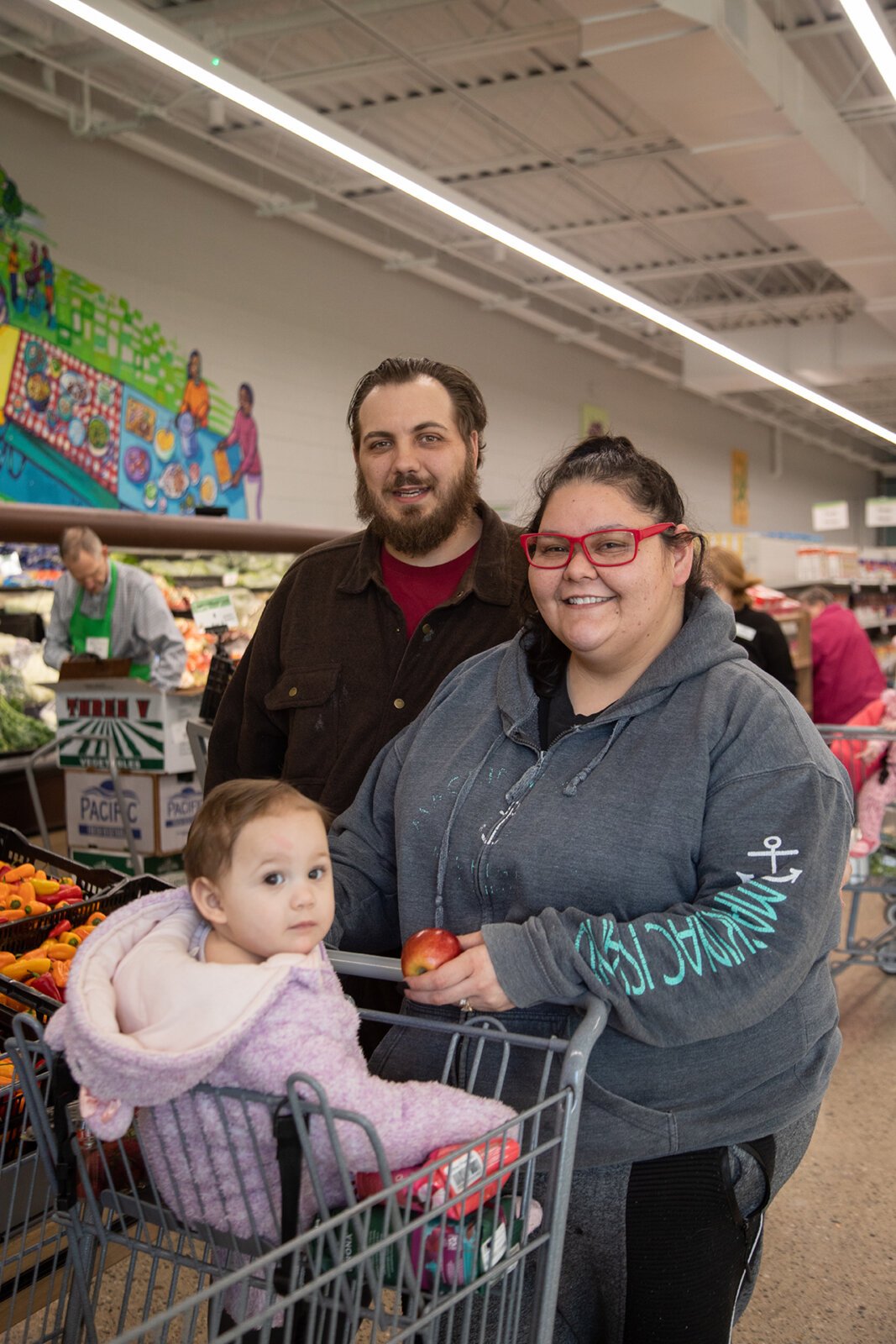 Community Action House's Food Club and Opportunity Hub.