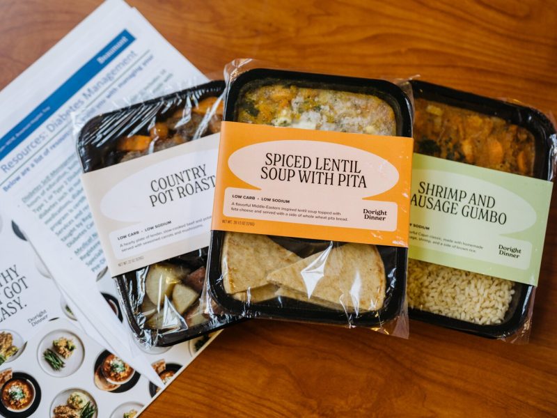 These medically tailored meals are made available to patients with diabetes at Beaumont Hospital, Troy.