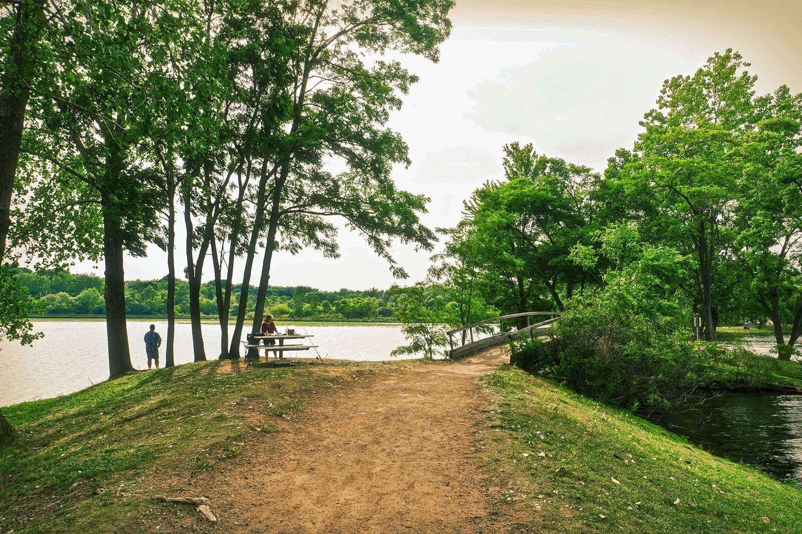 Ford Lake, Ypsilanti. Photo by Doug Coombe.