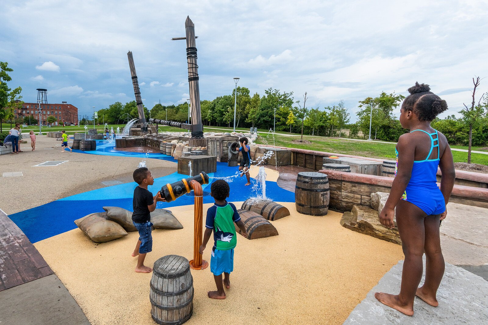 Mt. Elliott Park, Detroit. Photo by Doug Coombe.
