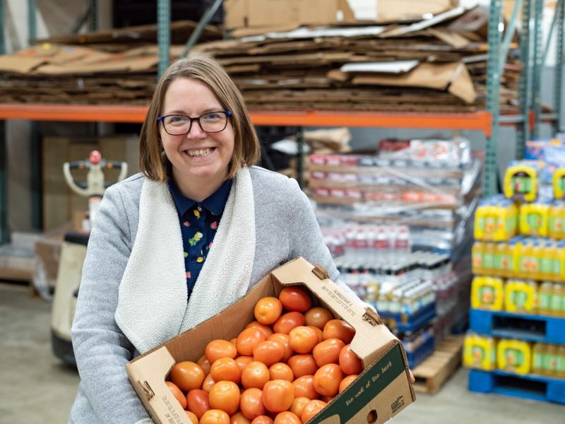 Samantha McKenzie at Hidden Harvest.