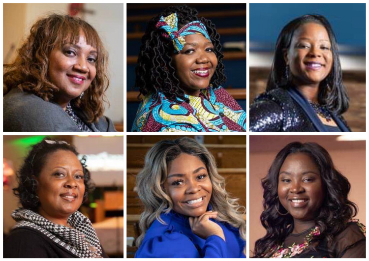 The founding members of a group of women who are leaders in Flint's religious community.