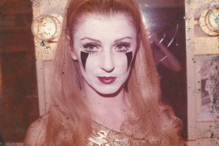 Sandra Brewer on the set of the original Broadway production of "Pippin," in 1972.