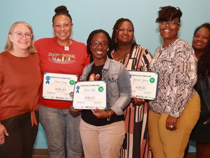 Graduates and staff of the LIFT MI lead safety education program.