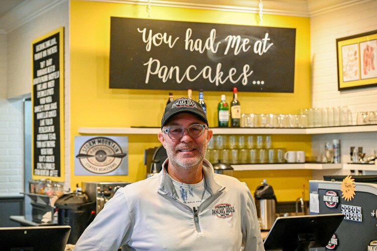 Steve Schuster owns the popular eatery Sandusky Bay Pancake House.