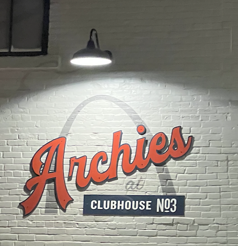 Archie's at Clubhouse No. 3 is located at 120 Wayne St., Sandusky.