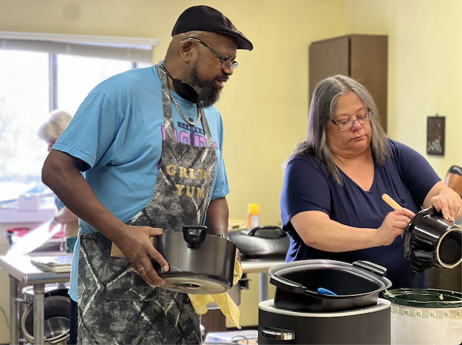 Doward has been volunteering with the ministry since 2013.