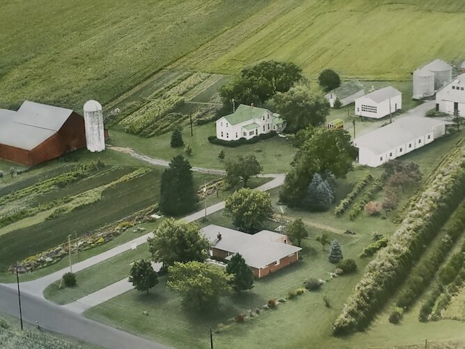 The Mulberry Creek Homestead circa 1980