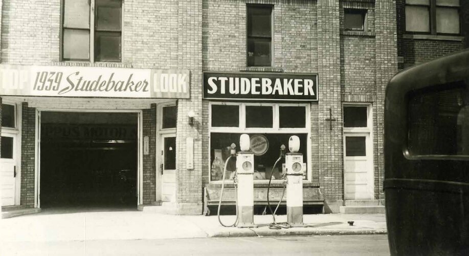 In 1937, Coppus Motor Sales moved from 116 E Market St, the current location of Burns Electric, just down the street to 145 East Market, as seen in the picture.