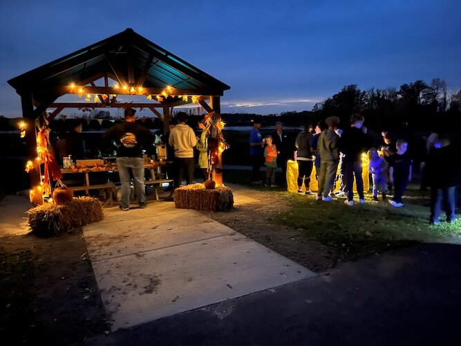 Hundreds of Ottawa County residents and visitors participated in the free Pumpkin Walk event at Meadowbrook Marsh in Danbury Township in October.