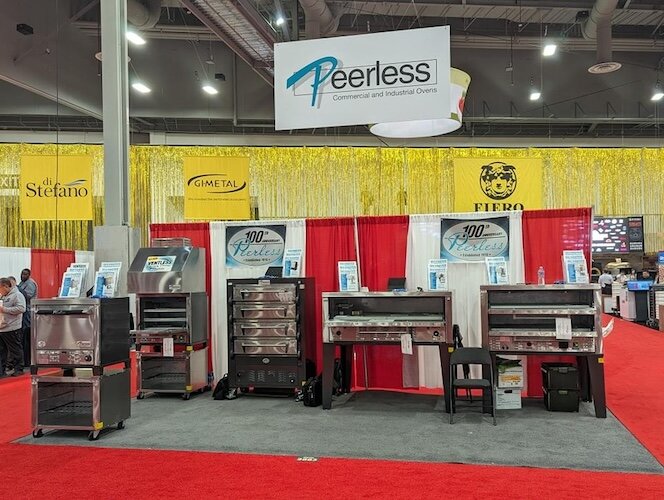 Peerless Ovens made an appearance at the International Pizza Expo & Conference.