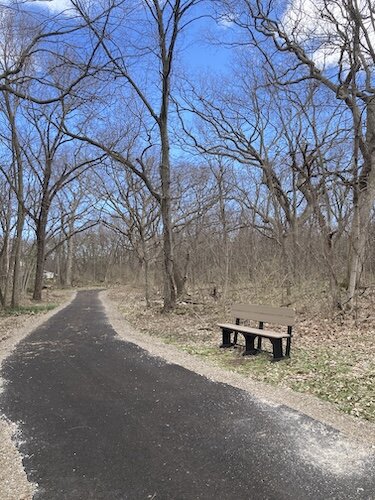 Many of the trails at Meadowbrook Marsh are paved and wide, allowing better access for all.