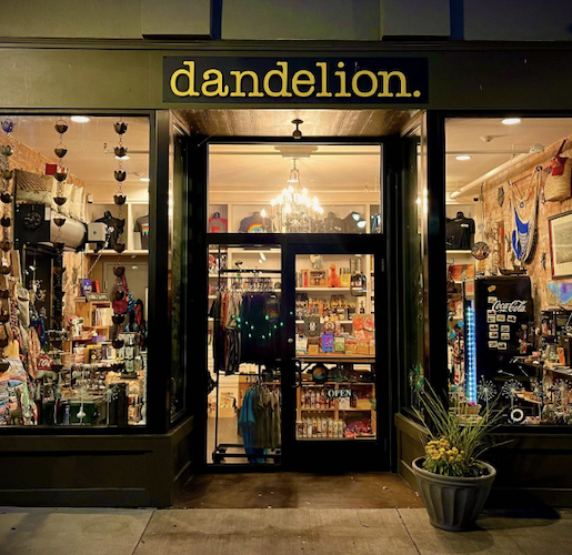 dandelion is located at 223 W. Water St.