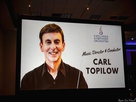 Carl Topilow is the conductor and musical director of Firelands Symphony Orchestra. (Photo/Kevin Lee)