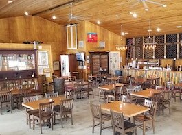 The Copper Whale tasting room is ready for guests. (Courtesy of Copper Whale Winery)