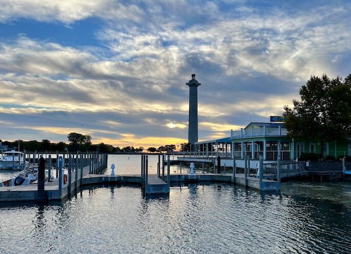 Perry's Victory and International Peace Memorial commemorates the Battle of Lake Erie that took place near Ohio's South Bass Island. (Photo/Courtesy of Peter Huston)