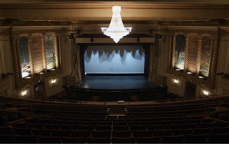 The interior of the Sandusky State Theatre prior to the June 2020 storm. (Photo Courtesy of Joey Cassel)