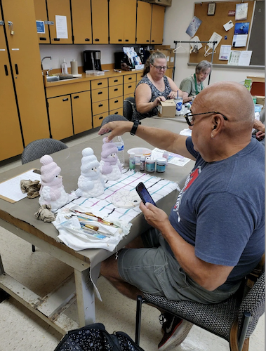 Visitors can participate in ceramic-making, where they can use the facility’s kiln to fire the ceramic pieces.