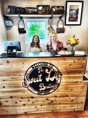 Amanda Csongedi in May opened The Sweet Life Boutique in Vermilion where granddaughter Jayden Csongedi works part-time. (Photo/Courtesy of Amanda Csongedi)