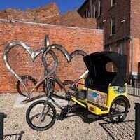 Fall in love with South Shore Pedicabs starting May 7. (Photo/South Shore Pedicabs Facebook)