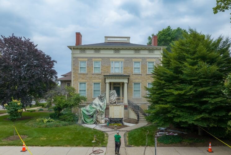 The Follett House Museum dates back to the 1830s.