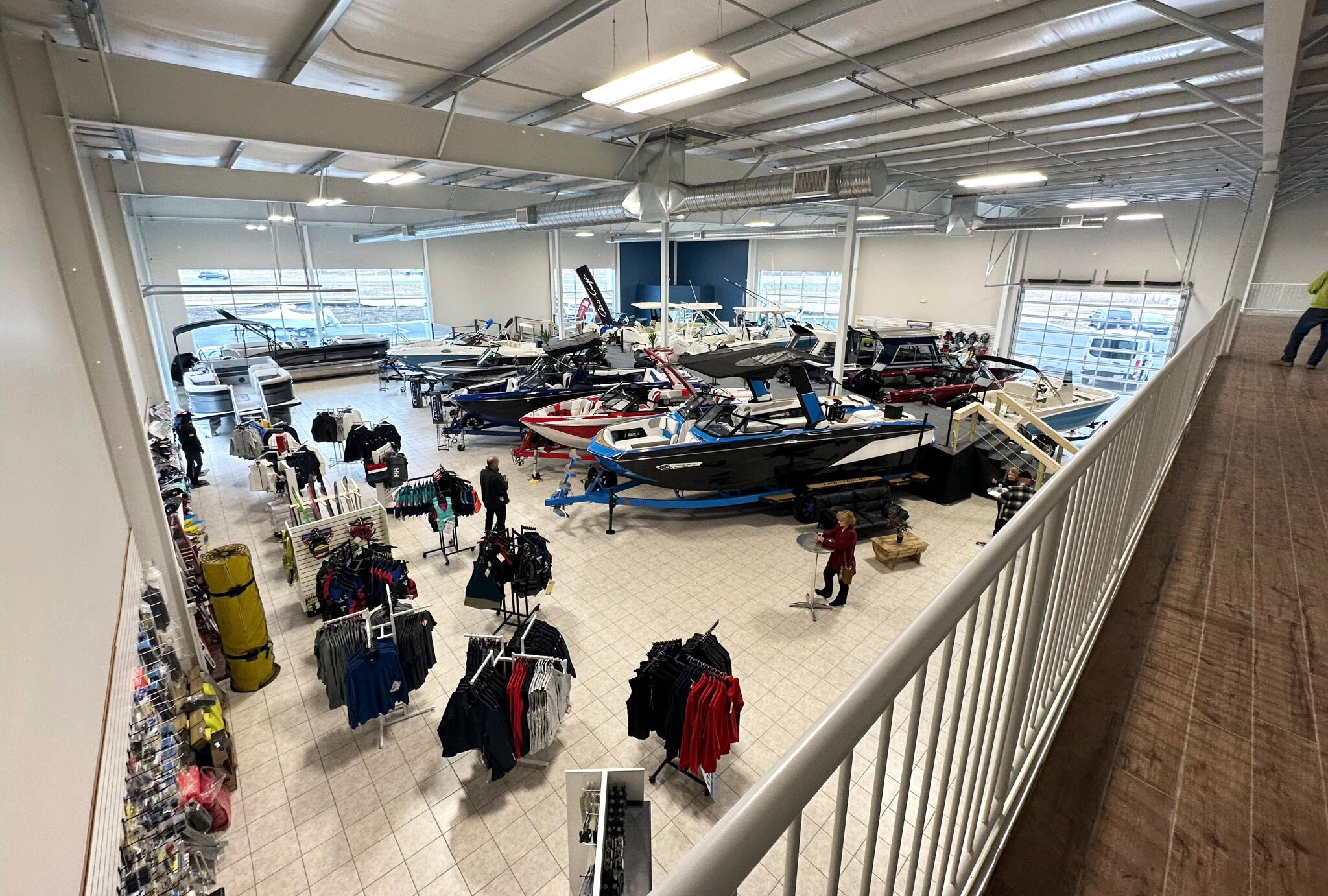 The showroom inside the Buckeye Sports Center. (Photo courtesy of the Buckeye Sports Center)