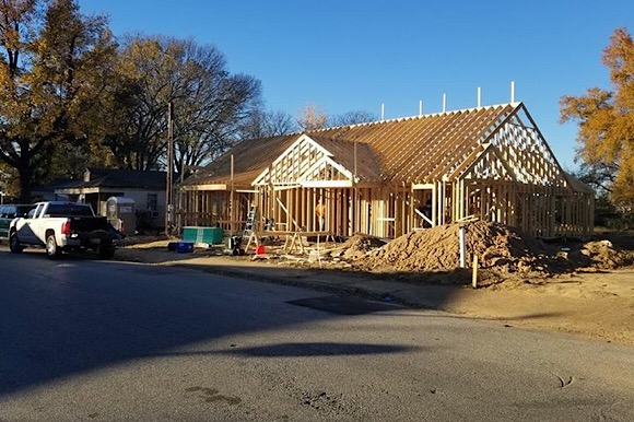 As part of the Ethel Street Initiative the Orange Mound Development Corporation is partnering with NHO Management, Inc., and RedZone Ministries, Inc. to build new duplexes to rent for up to $800 in Orange Mound. (Howard Eddings) 