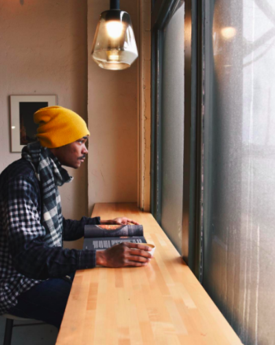 Averell Mondie hangs out at City & State, one of the first new-wave coffee shops in Memphis.