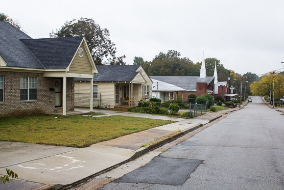 Approximately 32 percent of homes in Orange Mound are vacant according to data from the US Census.