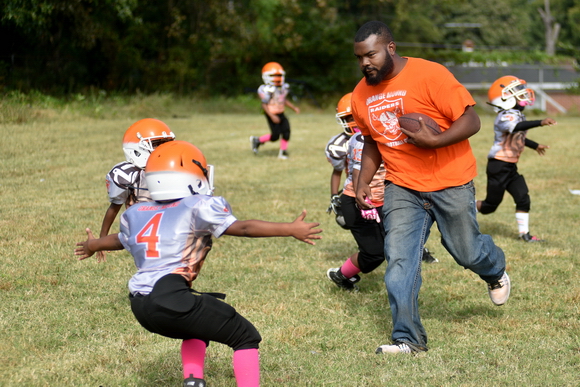 The Orange Mound Raiders has approximately 23 volunteers and coaches throughout the year focused on mentoring youth in Orange Mound through sports.