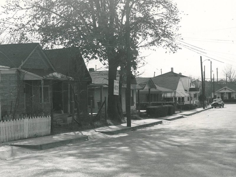 A view of historic Orange Mound.