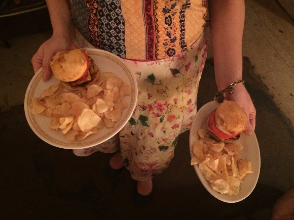 Cannito's signature menu item, the Hangover Helper, is a vegan sausage, egg, and cheese biscuit with organic tomato.