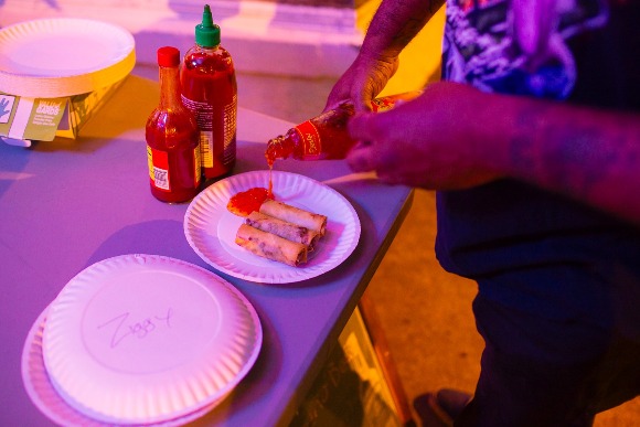 The beef, broccoli and cheese rolls are Rico Fields' most popular item.