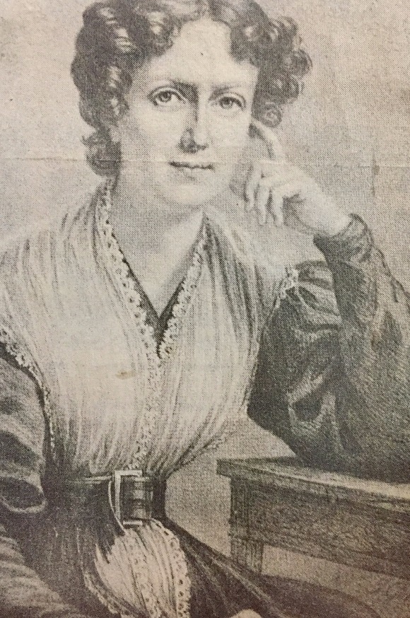Frances Wright, c. 1825, the year she founded the Nashoba Community.
