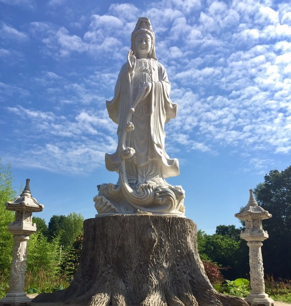 About 30 monastics live on 120 acres of the Magnolia Grove Monastery outside of Batesville, Miss.