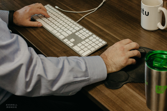The office of GraphStory is housed inside Cowork Memphis at 902 S. Cooper.