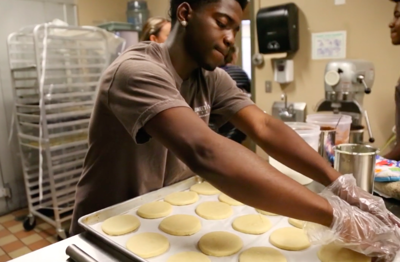 Almost 30 at risk youth have been employed with Sweet LaLa’s Bakery since it opened in 2014.