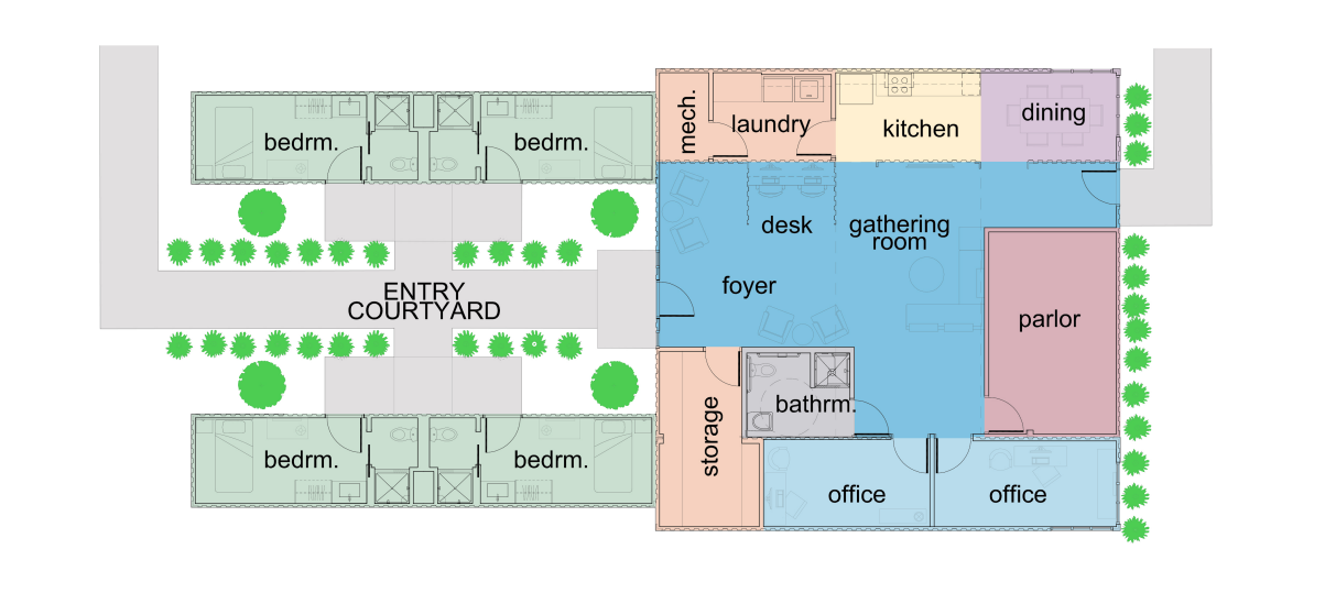 A design of the future Metamorphosis Project complex.